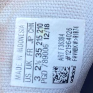 Girls Adidas sneakers